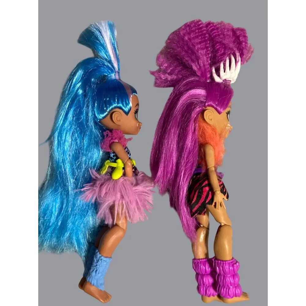 Mattel Cave club dolls Roaralai and Tella Dolls